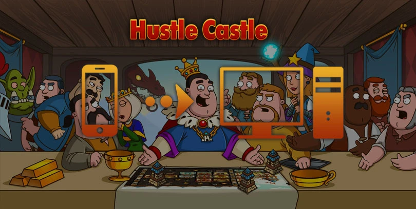 wie man hustle castle am pc spielt