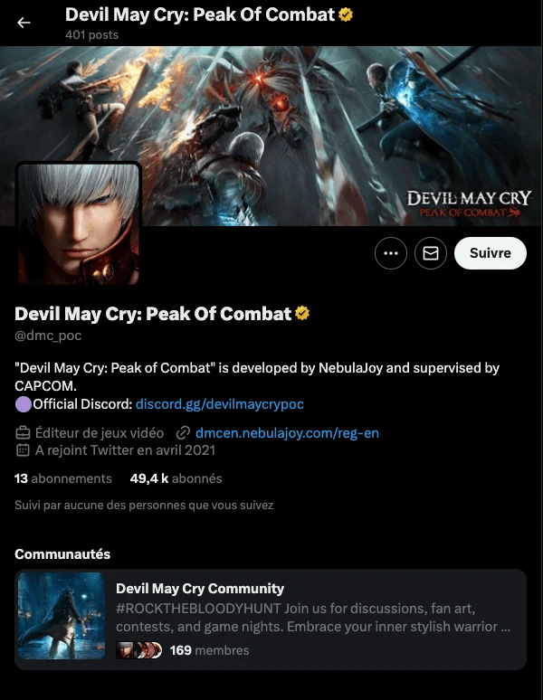 Devil May Cry : Peak of Combat active codes