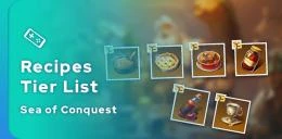 Sea of Conquest recipes