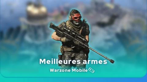 meilleures armes Warzone Mobile