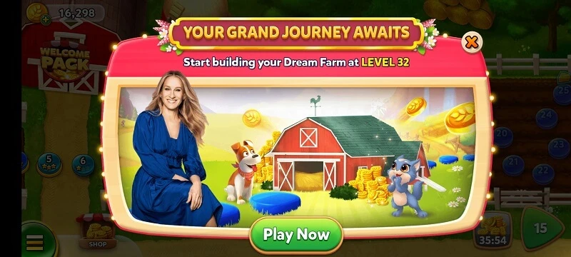 Solitaire Grand Harvest free coins: farming