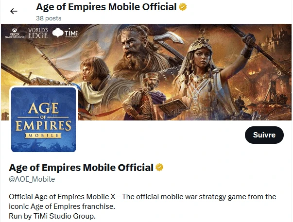 Codes Age of Empires Mobile X