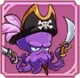 Piraten octopus Kumpel Legend of Mushroom