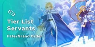 Tier list Fate Grand Order des meilleurs servants de F/GO