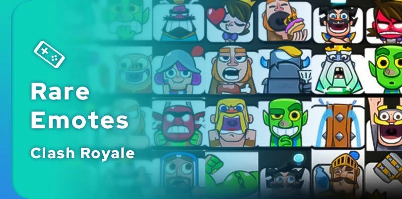 Top 20 Rarest Emotes In Clash Royale Top 10 rarest emotes on Clash Royale - Mobi.gg