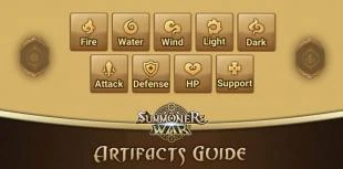 guide artefacts summoners war