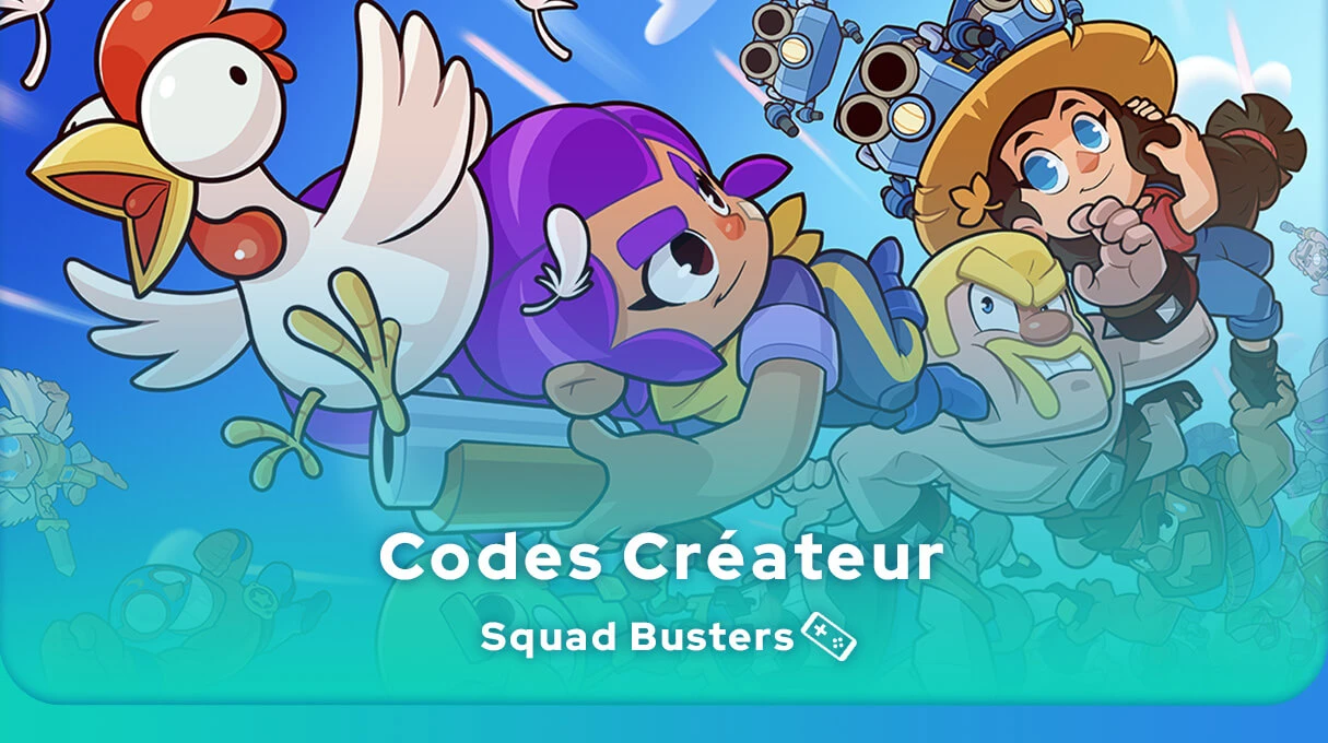 Liste des codes Squad Busters gratuits et valides