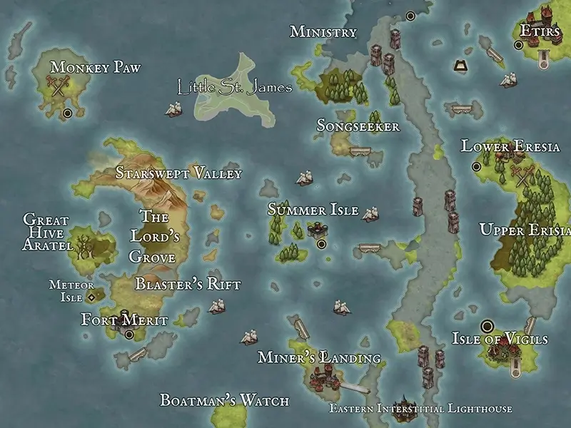 Full map of Deepwoken