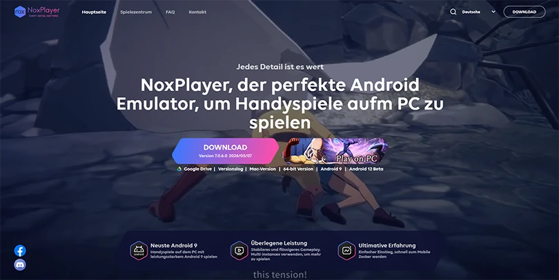 Noxplayer, einer der besten Android-Emulatoren auf dem PC