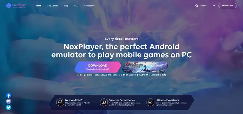 NoxPlayer, an Android emulator for Mac