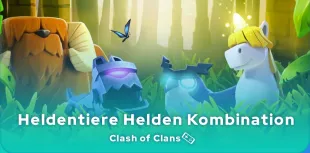 Clash of Clans Heldentiere Helden