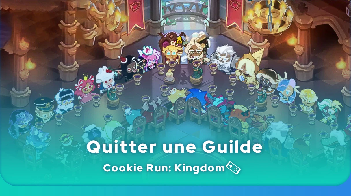 quitter une guilde dans Cookie Run: Kingdom