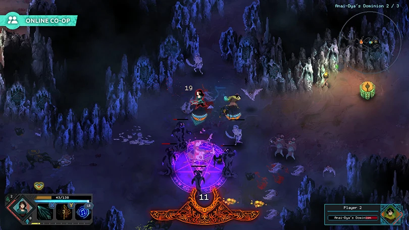 Combat dans Children of Morta