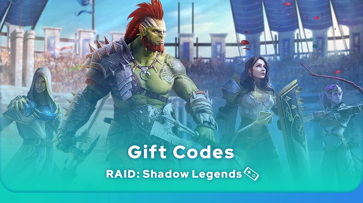 List of Raid Shadow Legends gift codes