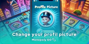 How do I change my profile picture on Monopoly GO?