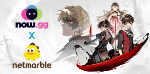 Now.gg x Netmarble-Partnerschaft, um ToG: New World online zu spielen.