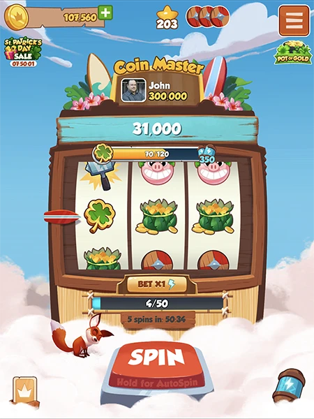 Coin Master Gameplay
