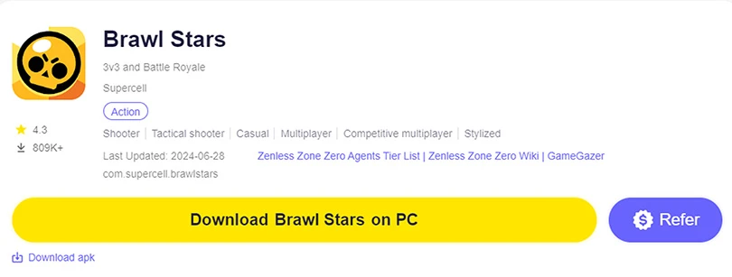 Jouer à Brawl Stars sans installer le jeu sur LD Player