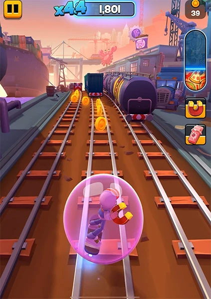 Subway Surfers City gameplay