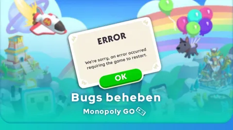 Einen Monopoly GO Bug beheben