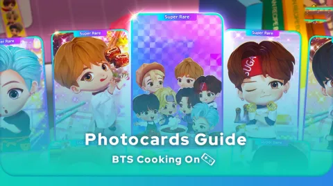 BTS Cooking On Photocards Guide