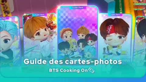 Guide des cartes-photos BTS Cooking On