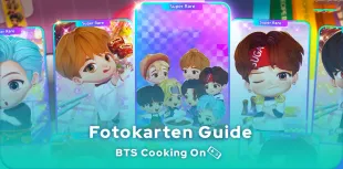 BTS Cooking On Fotokarten Guide