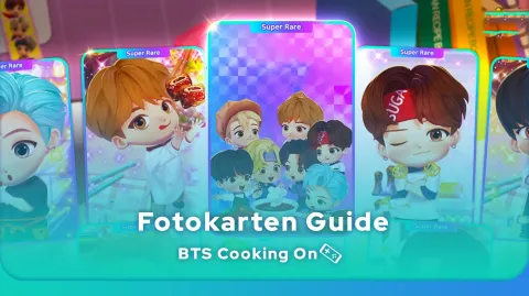 BTS Cooking On Fotokarten Guide