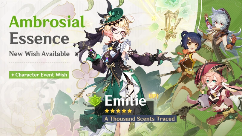 emilie genshin impact banner