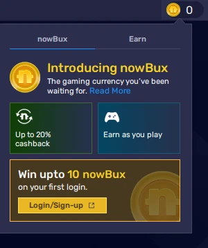 Démarrer avec BlueStacks nowbux