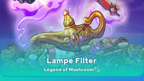 Wie verwende ich den Legend of Mushroom Lampe Filter?