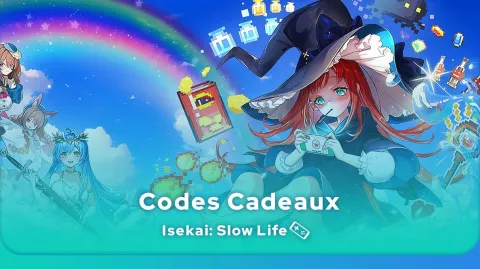 Les codes d'Isekai Slow Life