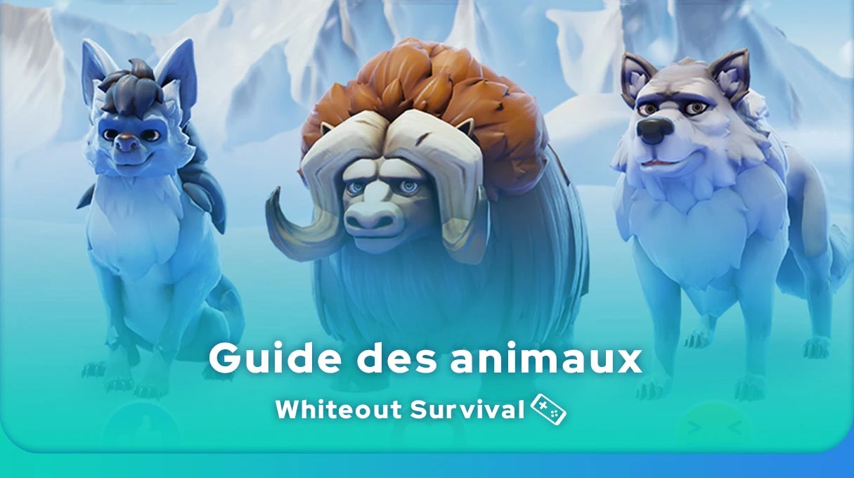 Animaux de Whiteout Survival