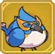 blauer Geistervogel Build Tiertrainer LOM