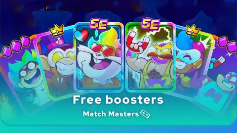 How to get Match Masters free boosters