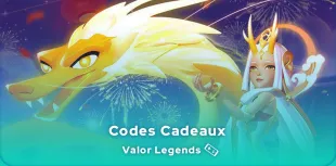 Codes cadeaux Valor Legends