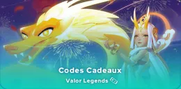 Codes cadeaux Valor Legends