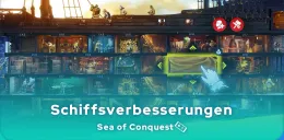 Sea of Conquest Schiffsverbesserungen