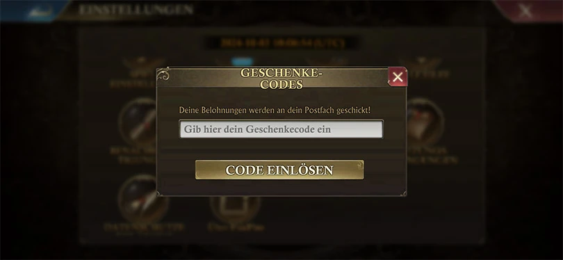 Geben Sie Ihren Guns of Glory Code ein