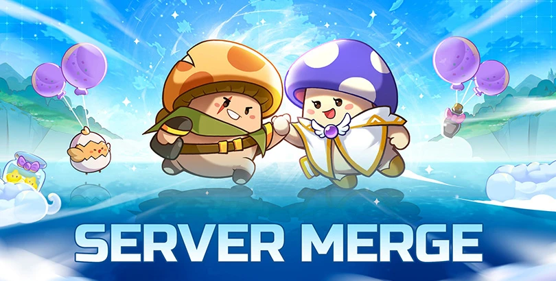 Evenement de la fusion des serveurs dans Legend of Mushroom