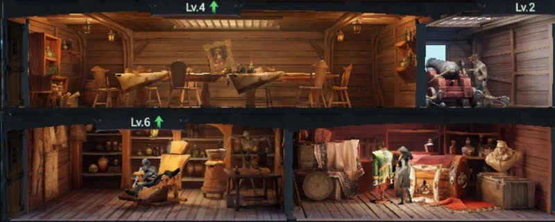 Sea of Conquest ship upgrades : captain's cabin