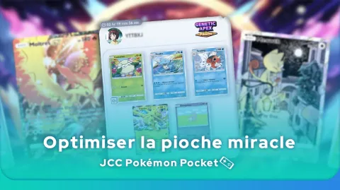 Meilleure pioche miracle du JCC Pokémon Pocket