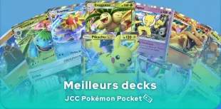 meilleurs decks sur le JCC Pokémon Pocket