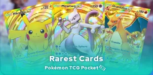 Pokémon TCG Pocket rarest cards