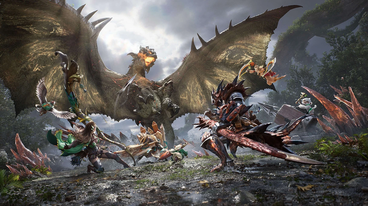 Monster Hunter Outlanders on mobile