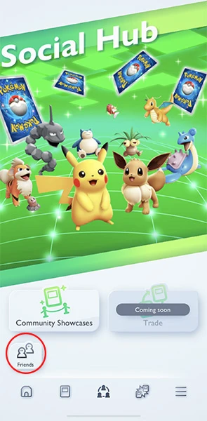 Visit the Pokémon TCG Pocket social community