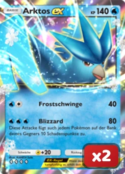 Artikodin-Karte x2 für die besten Pokémon TCG Pocket Decks