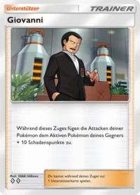 Giovanni-Karte für die besten Pokémon TCG Pocket Decks