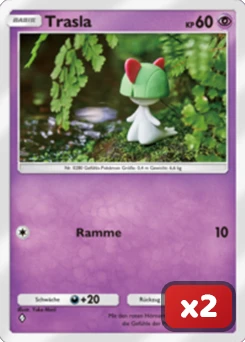 Tarsal-Karte x2 für die besten Pokémon TCG Pocket Decks