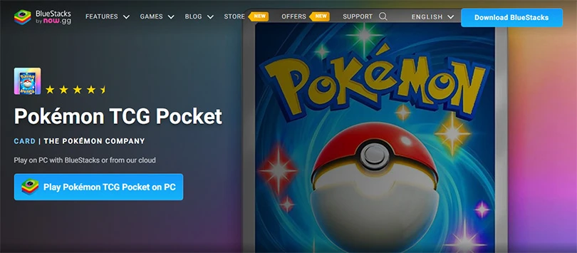 Spielen Pokémon TCG Pocket auf PC mit BlueStacks.